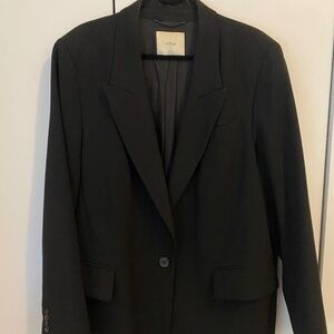 Aritzia Black Oversized Blazer (Wilfred)